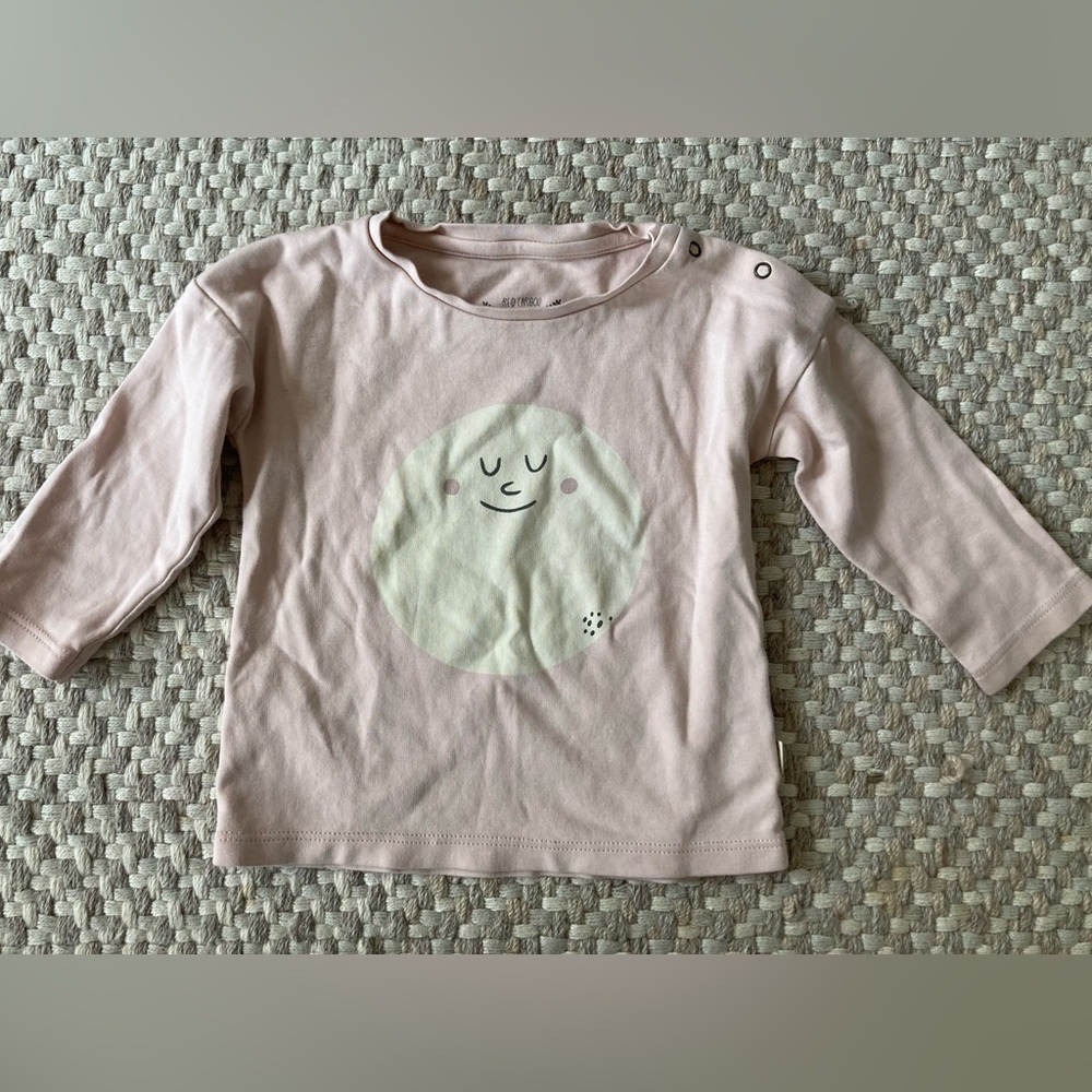 Red Caribou 100% Pima cotton long sleeve shirt 18-24 month